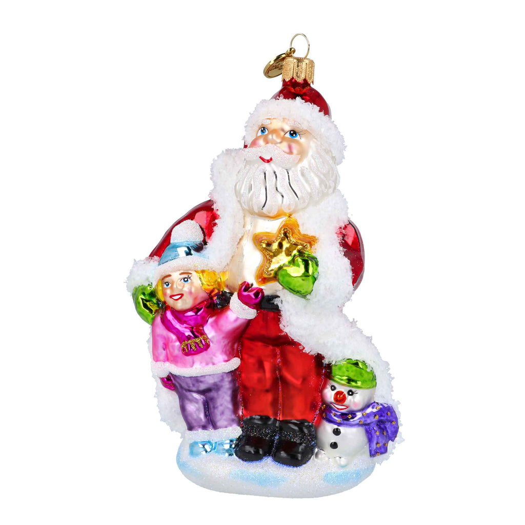 Benevolent Star Guardian | Hand-Painted Glass Ornament | Blubom 2020-385