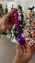 Load and play video in Gallery viewer, Violet Rose Spiral Drop
