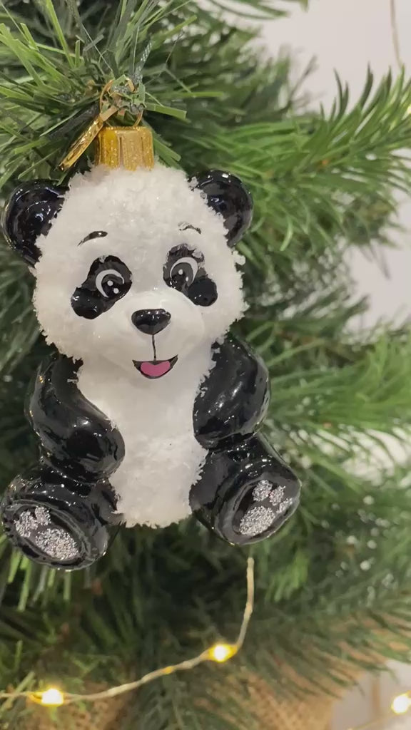 Frosted Panda Bear