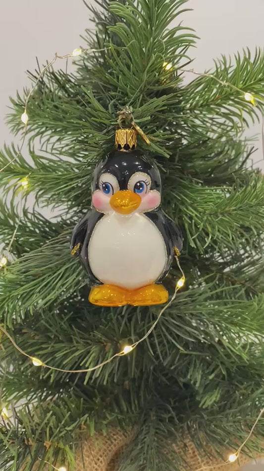 Chubby Penguin in Onyx