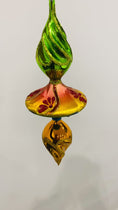 Load and play video in Gallery viewer, Twist Drop Ornament  glass christmas ornaments hand-blown
