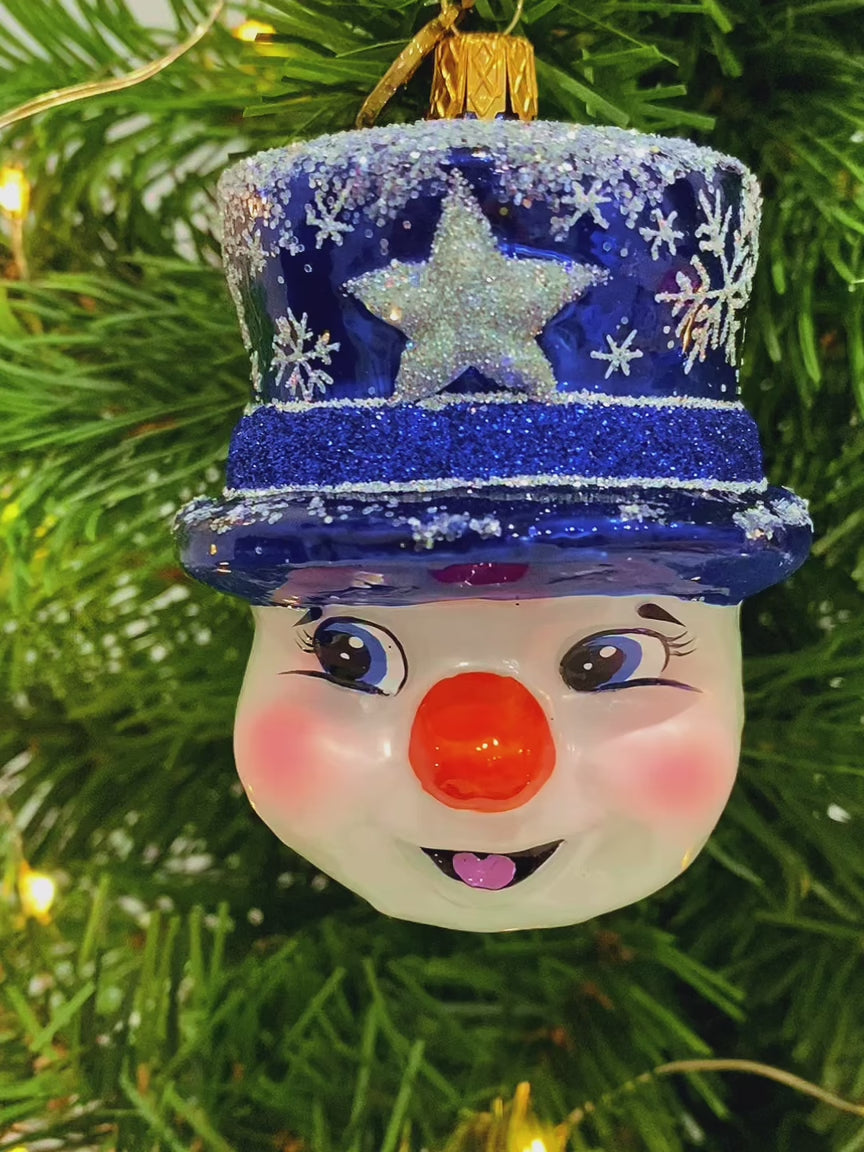 Snowman in a Midnight Top Hat